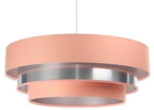 Подвесной светильник BPSKoncept Triniti Bright, персиковый - серебряный