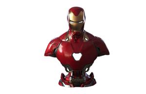 Железный человек 1/1 Мстители 3 MK50 нагрудная фигурка, масштабная фигурка статуэтки QueenStudios