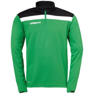 Рубашка uhlsport 1/4 ZIP TOP OFFENSE 23, зеленый/черный
