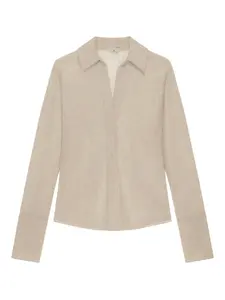 Рубашка с длинными рукавами Courrèges, нейтральный