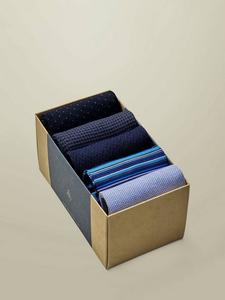 Подарочные носки Cotton Rich Charles Tyrwhitt, Pack of 5, Blue