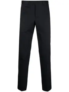 Узкие брюки строгого кроя PT Torino, синий