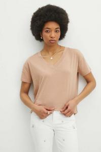 Хлопковая футболка Medicine, бежевый