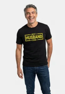 Футболка с надписью «лучший муж на свете» Mr Ukko, Best Husband Ever Black