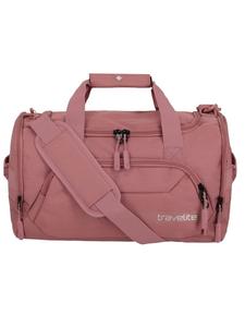 Дорожная сумка Kick Off Weekender S 40 см розового цвета travelite