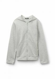 Толстовка на молнии UNISEX KAPUZEN Tezenis, светло-серый