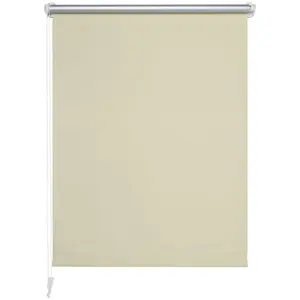 Жалюзи с боковым управлением, затемняющие, энергосберегающие, без сверления Liedeco, Vanille