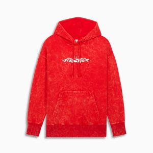 Женская флисовая толстовка с капюшоном Pumatech-X, красный