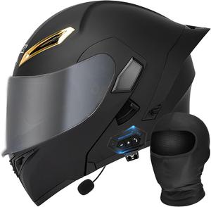 Шлем мотоциклетный модульный Gyufmgs, черный