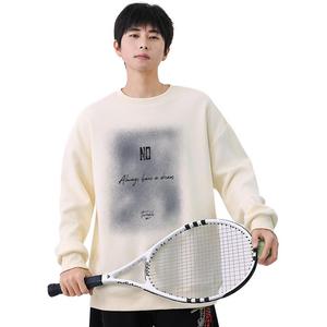 Свитшот Unisex Crew Neck Moderate Heavyweight WARRIOR, оранжевый[fleece-lined]