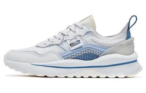 QIAODAN Нескользящие дышащие низкие спортивные повседневные туфли женские, белые, серые, синие