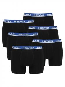 Боксеры HEAD short 6er Pack, цвет schwarz/blau