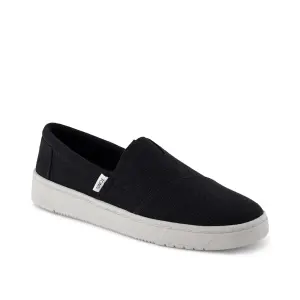 Слипоны Travel Lite Alpargata Espadrille Slip-On Toms, черный