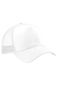 Кепка/головной убор из полусетки (2 шт.) Beechfield, белый