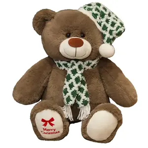 Плюшевая кукла мишка 50 см высота Tranquility and elegance, темно-серый