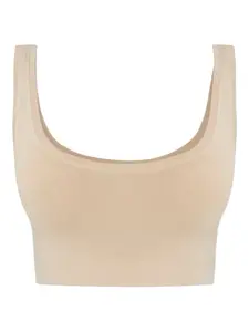 Бесшовный бюстгальтер с U-образным вырезом Hanro, нейтральный