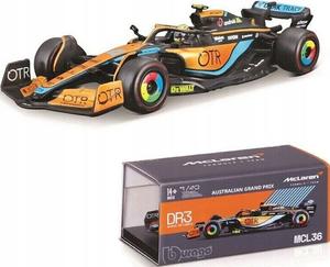 McLaren MCL36 F1 #4 Норрис ШЛЕМ BBurago 1:43