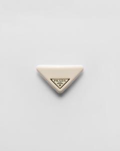 Заколка для волос из плексигласа Prada, белый