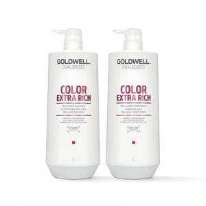 Dualsenses Color Extra Rich Brilliance Шампунь 1000мл, Goldwell