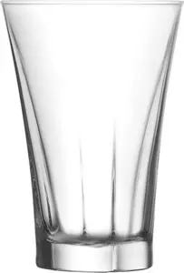 Набор из 3 стаканов LAV Truva - 350 мл, прозрачный, из прочного стекла Lav