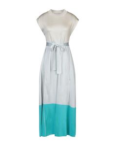 Платье миди Agnona, бирюзовый