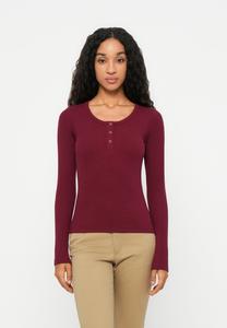 Топ JJXX JXFATIMA BUTTON, Cabernet/Dark Red