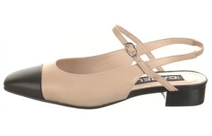 Повседневные туфли-лодочки 2 см женские бежевые Carel