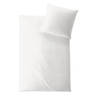 Постельное белье Hefel» Классический Uni в размере. 135x200 или 155x220 см", постельное белье из TENCEL, однотонное постельное белье на молнии, слоновая кость