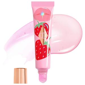 Масло для губ Unreal Lips Healthy Glow Nectar с гиалуроновой кислотой и витамином Е Charlotte Tilbury, 0.47 oz/14 mL, Juicylicious Strawberry Vanilla