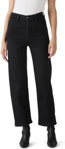 Женские джинсы Levi's Riveted Ribcage Straight Ankle Jeans, Flash Black