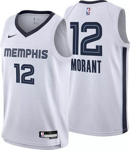Белая майка Nike Youth Memphis Grizzlies Ja Morant #12 Swingman