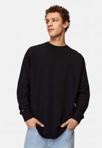 Толстовка LONG SLEEVE FRENCH TERRY SIGNATURE Honesty Rules, черный