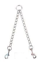 Металлическая цепочка Freedog Duo 60 см х 3,5 мм Freedog, цвет платина