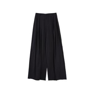 ELLE Повседневные брюки женские черные тонкие прямого кроя