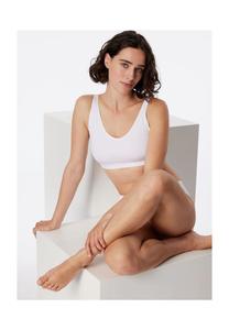 Классическое бесшовное поддерживающее бюстье для женщин SCHIESSER, белый