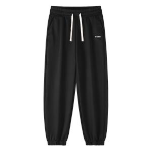 Вязаные спортивные штаны Unisex China Aerospace, черный (в комплекте с футболкой бренда)