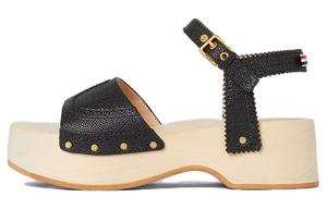 THOM BROWNE · Сандалии женские с одним ремешком, черные