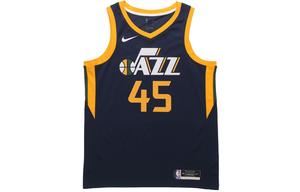 Мужское баскетбольное джерси Nike, цвет Dark Blue/Yellow