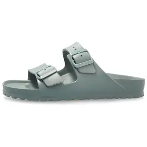 Birkenstock Женские сандалии с резиновой подошвой, устойчивые к истиранию, зеленые