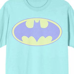 Мужская классическая футболка с логотипом Batman Licensed Character