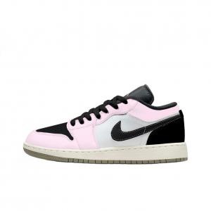 Jordan Баскетбольные кроссовки Air 1 Cherry Blossom Pink 2 Vintage, унисекс, розовые