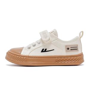 Прочные, легкие, амортизирующие, низкие детские кроссовки для скейтбординга WARRIOR, бежевый