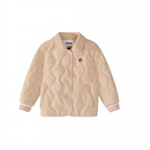 Утепленные куртки Linen для детей 3-7 лет FILA KIDS, бежевый хаки