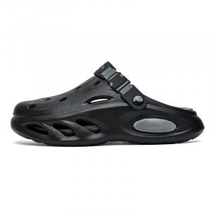 NANJIREN Клоги мужские черно-серые, цвет Black Gray