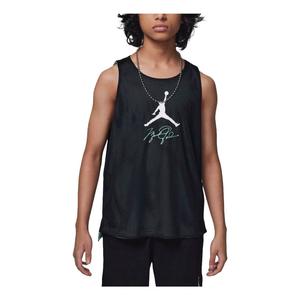Топ (GS) Air Jordan MJ Flight MVP Reversible Basketball Tank 'Black'