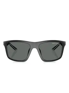Солнцезащитные очки в прямоугольной оправе Armani Exchange, черный