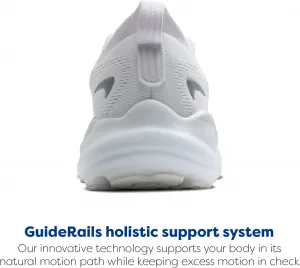 Женские беговые кроссовки Brooks Glycerin GTS 22 с поддержкой стопы, белый/серый