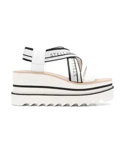 Белые сандалии с квадратным носком. Stella Mccartney, белый