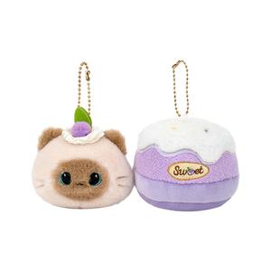 Очаровательная сиамская кошка кукла брелок плюшевый кулон высота 10см BANLI