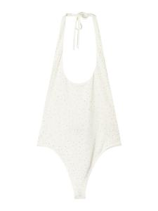 Боди-рубашка Bershka, белый